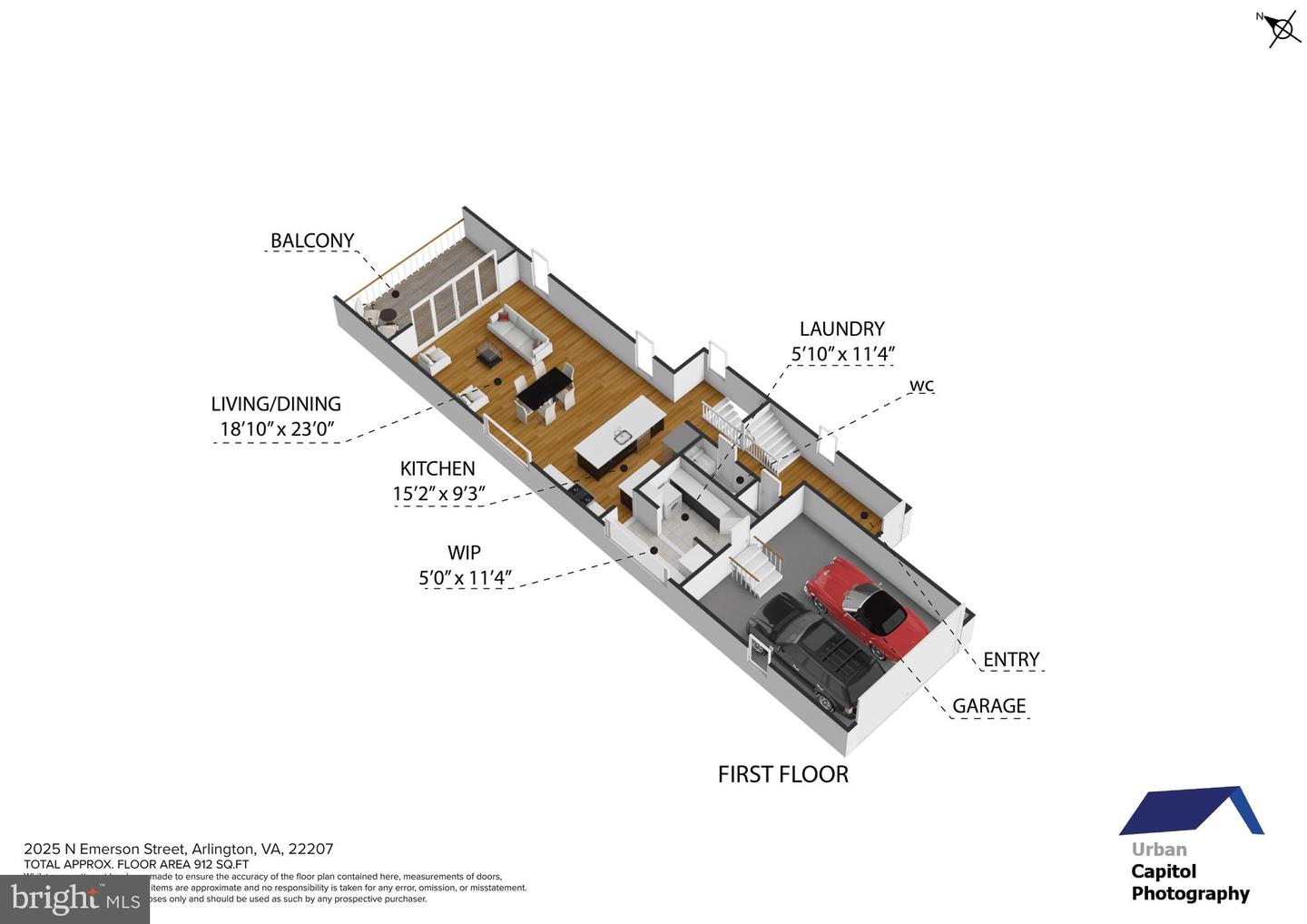 2025 N EMERSON ST, ARLINGTON, Virginia 22207, 5 Bedrooms Bedrooms, ,4 BathroomsBathrooms,Residential,For sale,2025 N EMERSON ST,VAAR2053724 MLS # VAAR2053724