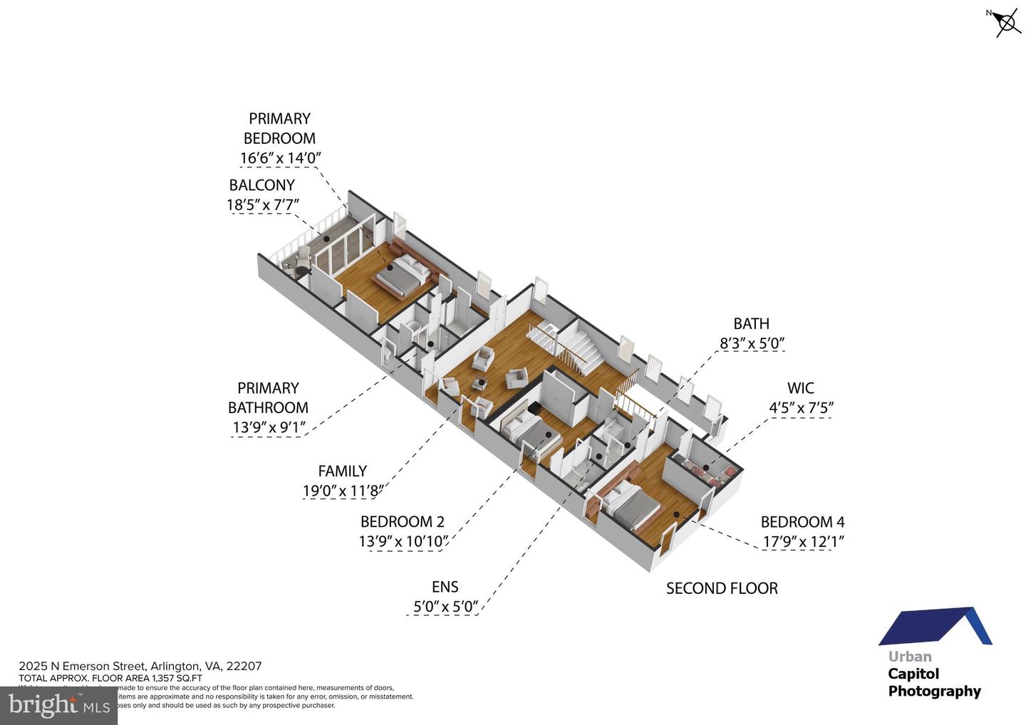 2025 N EMERSON ST, ARLINGTON, Virginia 22207, 5 Bedrooms Bedrooms, ,4 BathroomsBathrooms,Residential,For sale,2025 N EMERSON ST,VAAR2053724 MLS # VAAR2053724