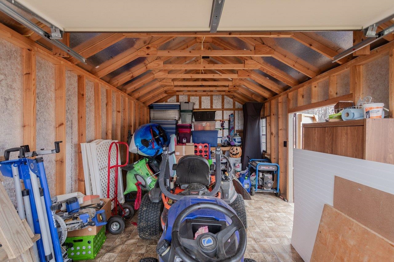 Can be a garage and/or used for storage