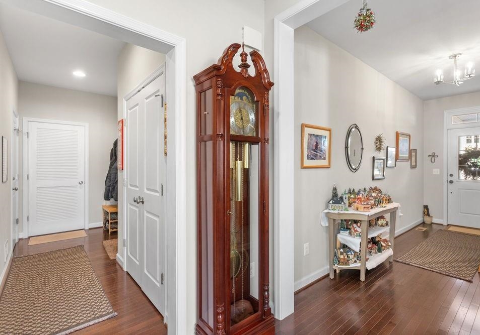 with access to mud room, double garage, and laundry!