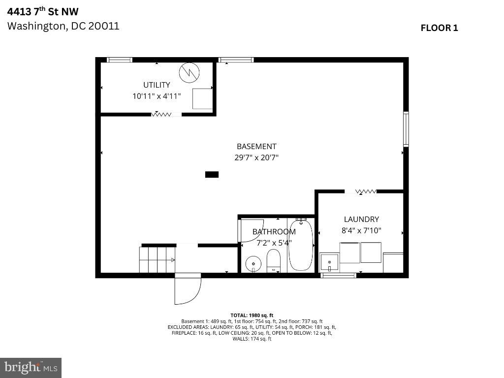 4413 7TH ST NW, WASHINGTON, District Of Columbia 20011, 3 Bedrooms Bedrooms, ,3 BathroomsBathrooms,Residential,For sale,4413 7TH ST NW,DCDC2239908 MLS # DCDC2239908