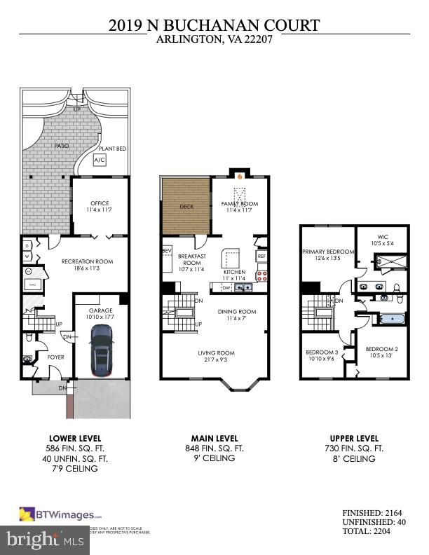 2019 N BUCHANAN CT, ARLINGTON, Virginia 22207, 3 Bedrooms Bedrooms, ,2 BathroomsBathrooms,Residential,For sale,2019 N BUCHANAN CT,VAAR2067374 MLS # VAAR2067374