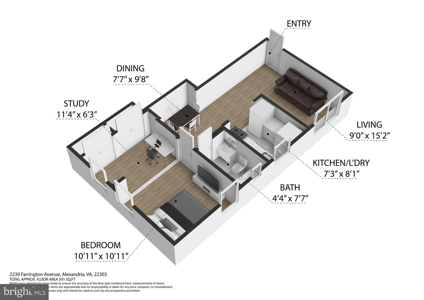 2239 FARRINGTON AVE #05-101, ALEXANDRIA, Virginia 22303, 1 Bedroom Bedrooms, ,1 BathroomBathrooms,Residential,For sale,2239 FARRINGTON AVE #05-101,VAFX2284446 MLS # VAFX2284446