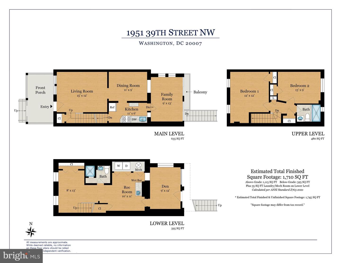 1951 39TH ST NW, WASHINGTON, District Of Columbia 20007, 3 Bedrooms Bedrooms, ,2 BathroomsBathrooms,Residential,For sale,1951 39TH ST NW,DCDC2235532 MLS # DCDC2235532