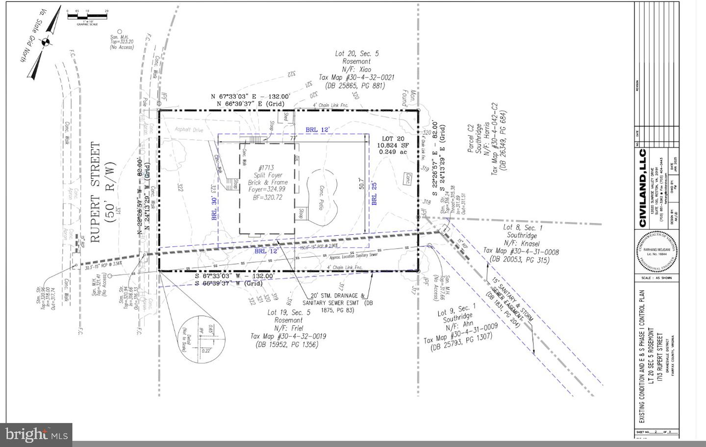 1713 RUPERT ST, MCLEAN, Virginia 22101, ,Land,For sale,1713 RUPERT ST,VAFX2285480 MLS # VAFX2285480