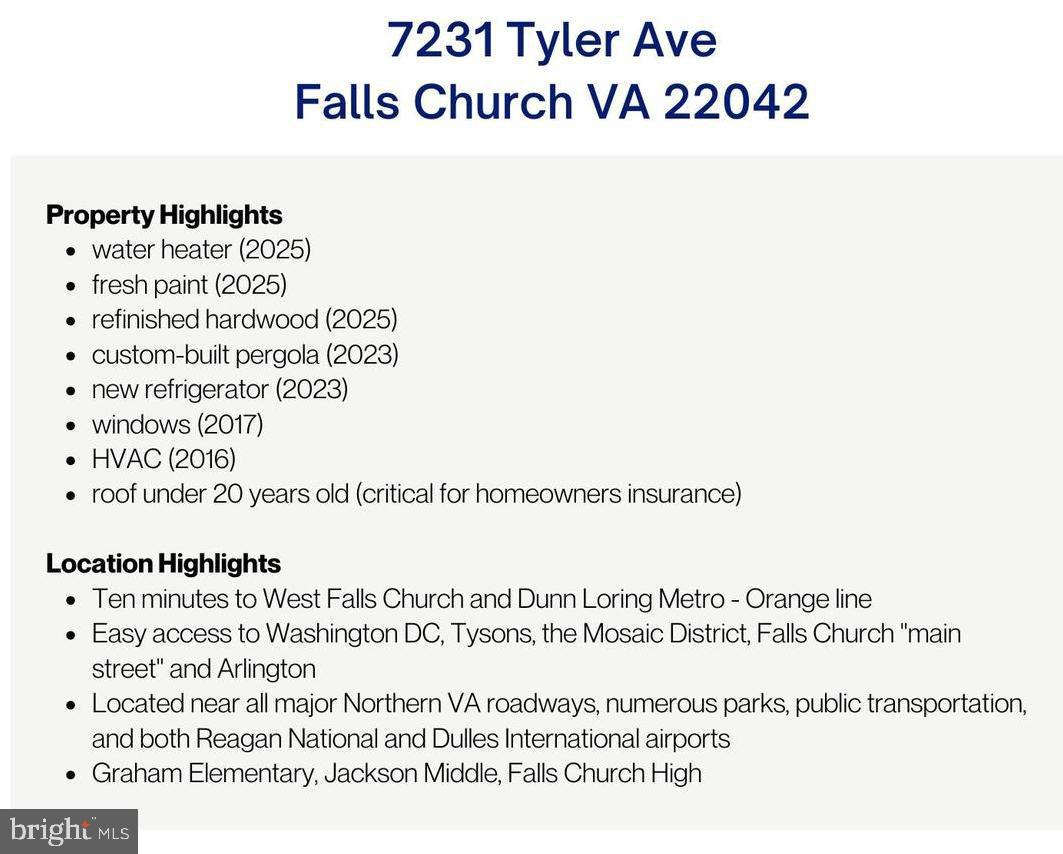 7231 TYLER AVE, FALLS CHURCH, Virginia 22042, 4 Bedrooms Bedrooms, ,3 BathroomsBathrooms,Residential,For sale,7231 TYLER AVE,VAFX2284502 MLS # VAFX2284502 7231 TYLER AVE, FALLS CHURCH, Virginia 22042, 4 Bedrooms Bedrooms, ,3 BathroomsBathrooms,Residential,For sale,7231 TYLER AVE,VAFX2284502 MLS # VAFX2284502