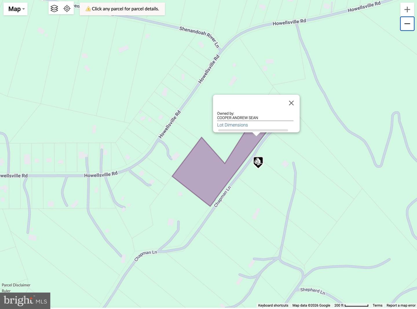 CHAPMAN LN, BOYCE, Virginia 22620, ,Land,For sale,CHAPMAN LN,VACL2006294 MLS # VACL2006294
