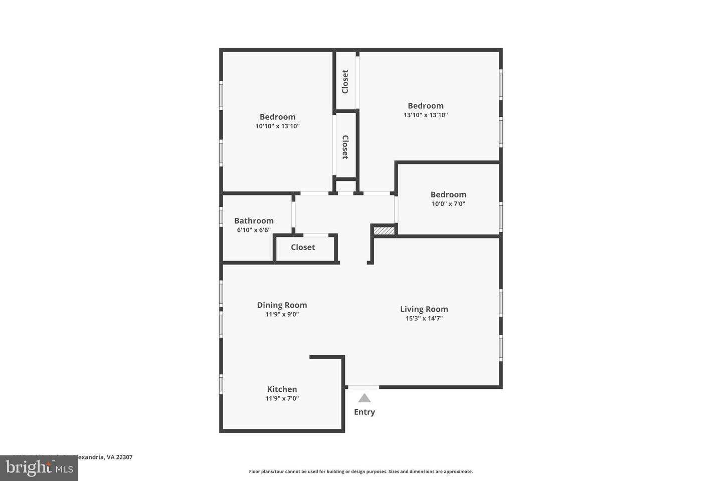 6625 10TH ST #C2, ALEXANDRIA, Virginia 22307, 3 Bedrooms Bedrooms, ,1 BathroomBathrooms,Residential,For sale,6625 10TH ST #C2,VAFX2284774 MLS # VAFX2284774
