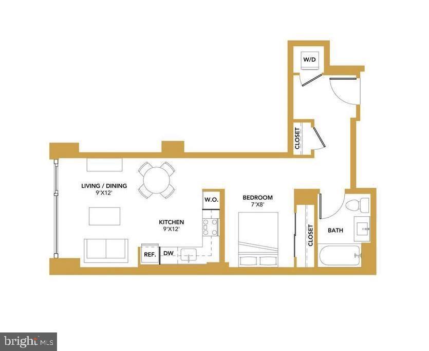 1300 4TH ST SE #402, WASHINGTON, District Of Columbia 20003, 1 Bedroom Bedrooms, ,1 BathroomBathrooms,Residential,For sale,1300 4TH ST SE #402,DCDC2225228 MLS # DCDC2225228