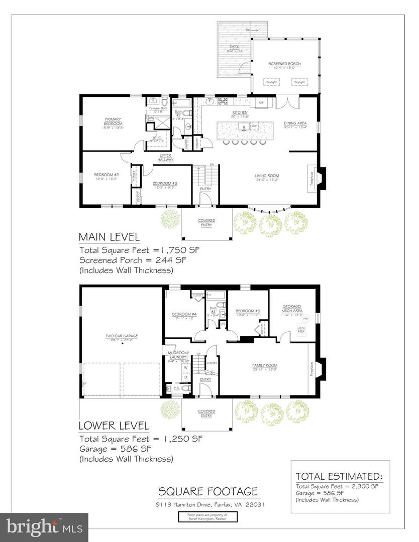 9119 HAMILTON DR, FAIRFAX, Virginia 22031, 5 Bedrooms Bedrooms, ,3 BathroomsBathrooms,Residential,For sale,9119 HAMILTON DR,VAFX2280456 MLS # VAFX2280456