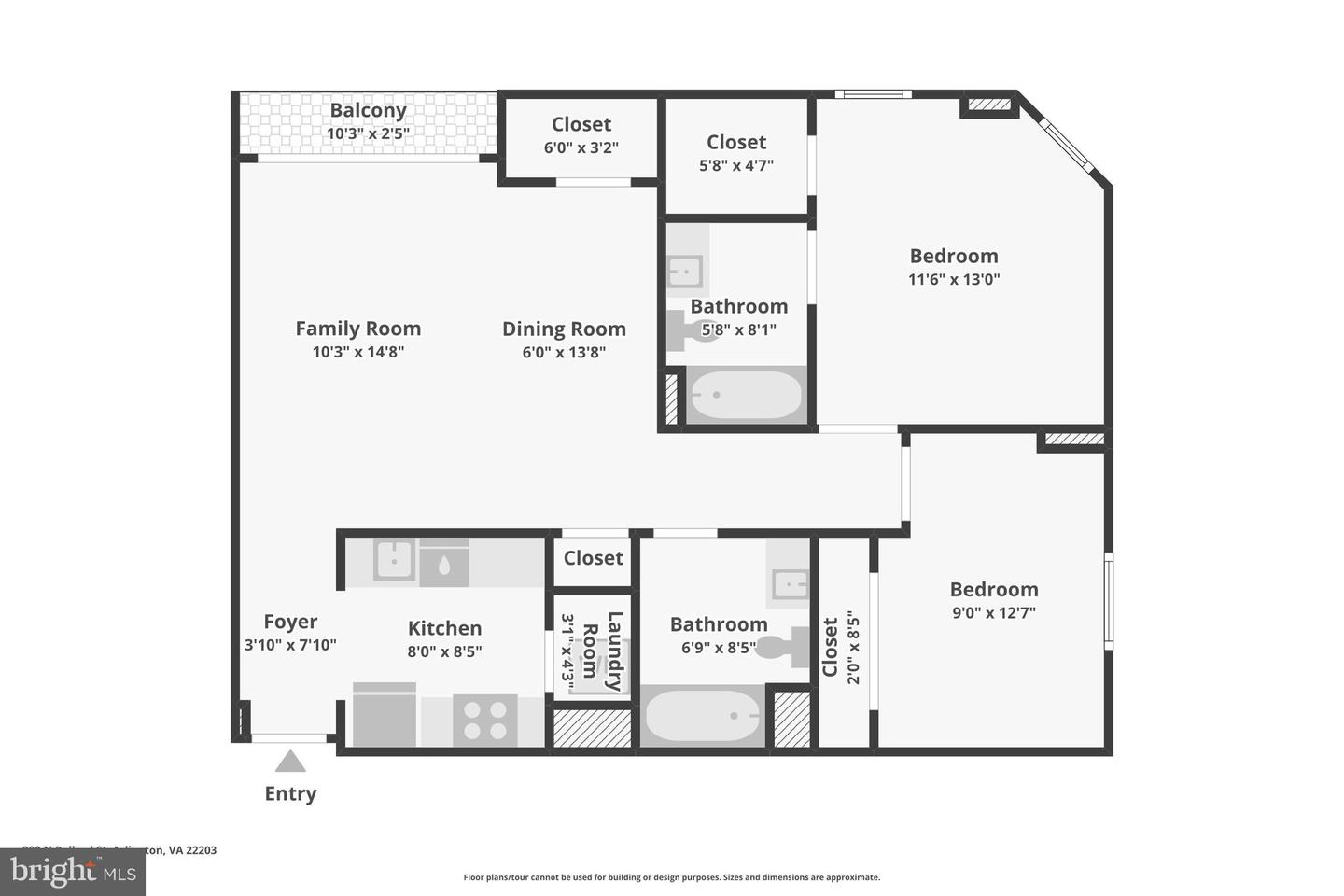 880 N POLLARD ST #705, ARLINGTON, Virginia 22203, 2 Bedrooms Bedrooms, ,2 BathroomsBathrooms,Residential,For sale,880 N POLLARD ST #705,VAAR2066916 MLS # VAAR2066916