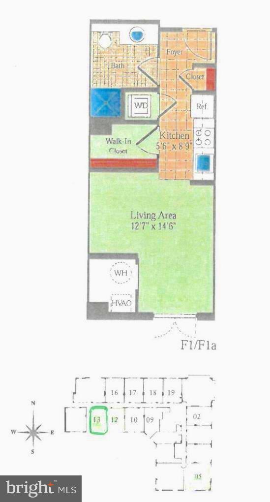 1300 N ST NW #713, WASHINGTON, District Of Columbia 20005, ,1 BathroomBathrooms,Residential,For sale,1300 N ST NW #713,DCDC2239148 MLS # DCDC2239148