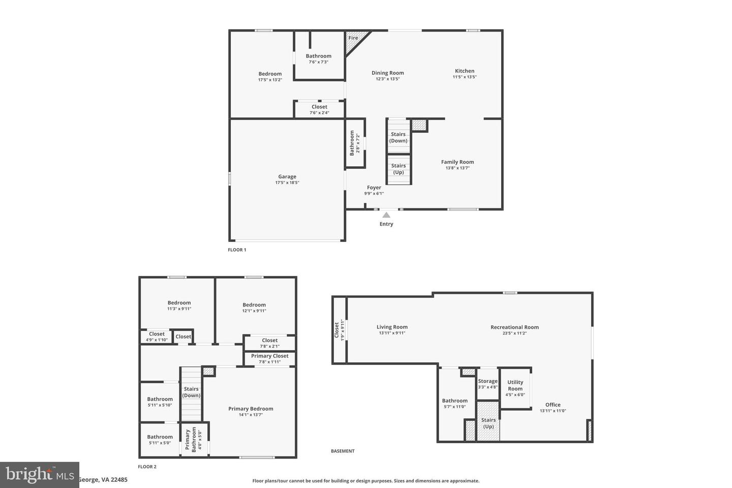 6463 WHEELER DR, KING GEORGE, Virginia 22485, 4 Bedrooms Bedrooms, ,2 BathroomsBathrooms,Residential,For sale,6463 WHEELER DR,VAKG2007478 MLS # VAKG2007478