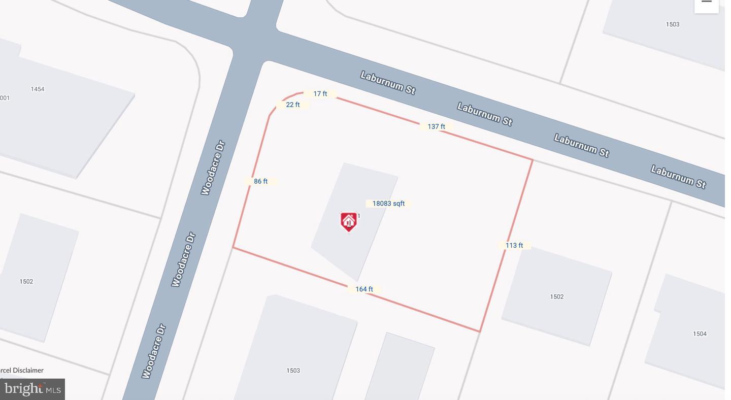 1501 WOODACRE DR, MCLEAN, Virginia 22101, ,Land,For sale,1501 WOODACRE DR,VAFX2275184 MLS # VAFX2275184