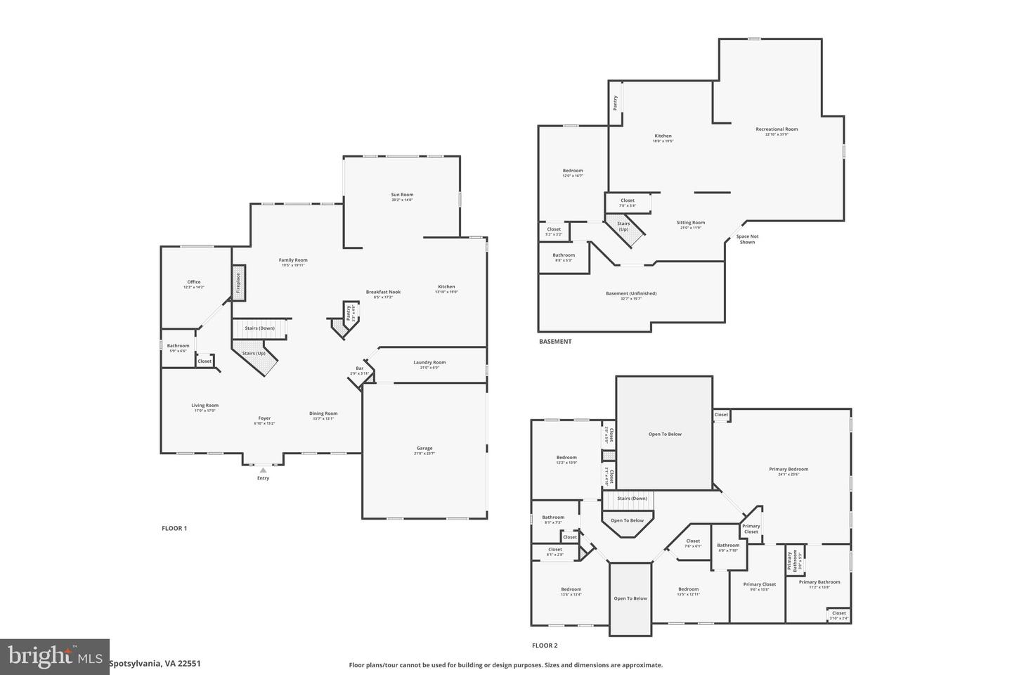 10041 TARRINGTON WAY, SPOTSYLVANIA, Virginia 22551, 5 Bedrooms Bedrooms, ,4 BathroomsBathrooms,Residential,For sale,10041 TARRINGTON WAY,VASP2038296 MLS # VASP2038296