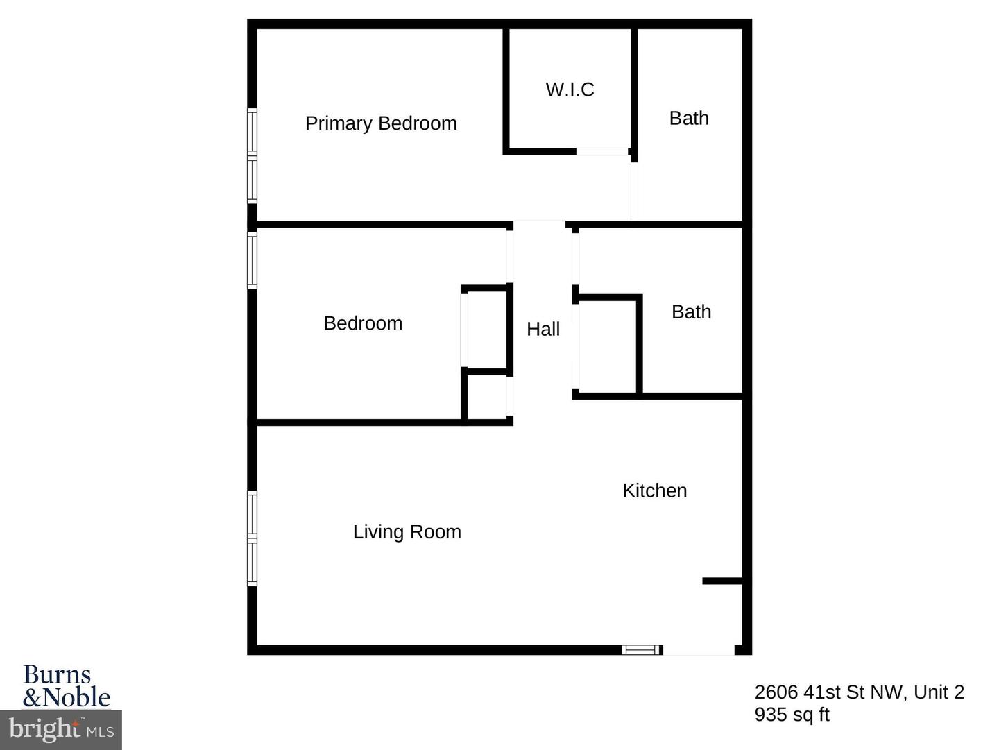 2606 41ST ST NW #T2, WASHINGTON, District Of Columbia 20007, 2 Bedrooms Bedrooms, ,2 BathroomsBathrooms,Residential,For sale,2606 41ST ST NW #T2,DCDC2241662 MLS # DCDC2241662