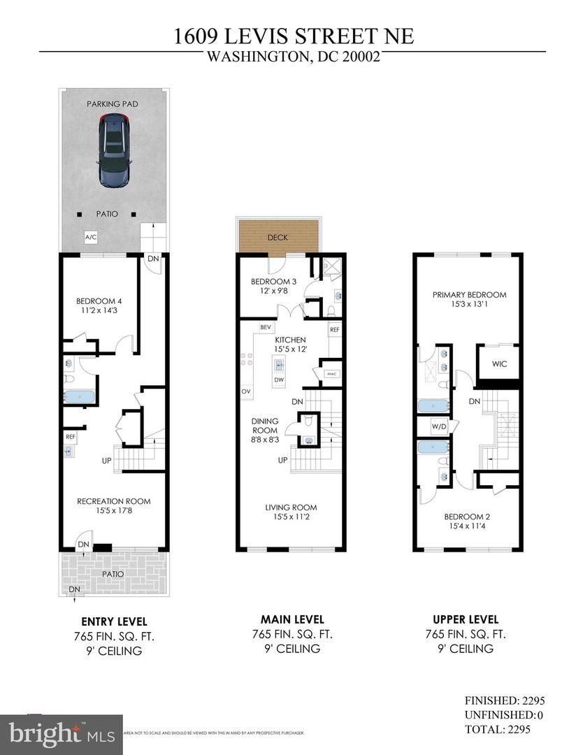 1609 LEVIS ST NE, WASHINGTON, District Of Columbia 20002, 4 Bedrooms Bedrooms, ,4 BathroomsBathrooms,Residential,For sale,1609 LEVIS ST NE,DCDC2241696 MLS # DCDC2241696