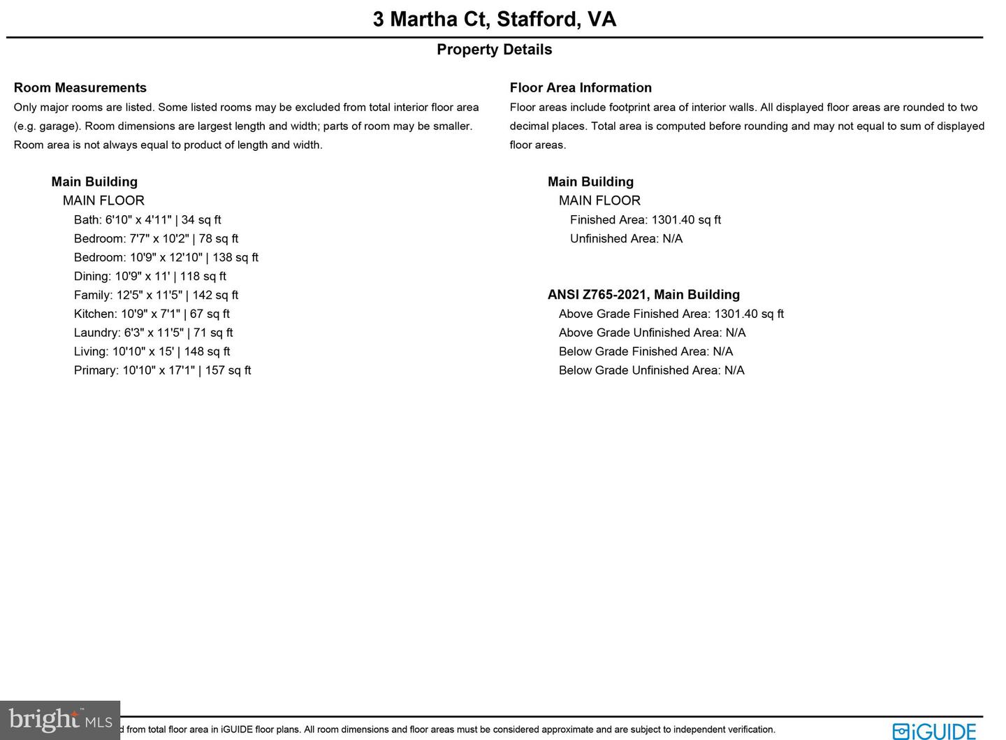 3 MARTHA CT, STAFFORD, Virginia 22554, 3 Bedrooms Bedrooms, ,1 BathroomBathrooms,Residential,For sale,3 MARTHA CT,VAST2044730 MLS # VAST2044730