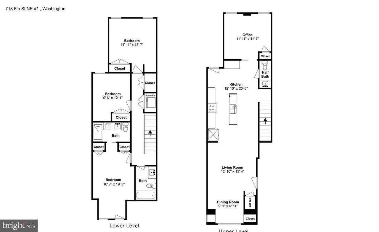 718 6TH ST NE #1, WASHINGTON, District Of Columbia 20002, 4 Bedrooms Bedrooms, 7 Rooms Rooms,2 BathroomsBathrooms,Residential,For sale,718 6TH ST NE #1,DCDC2241502 MLS # DCDC2241502
