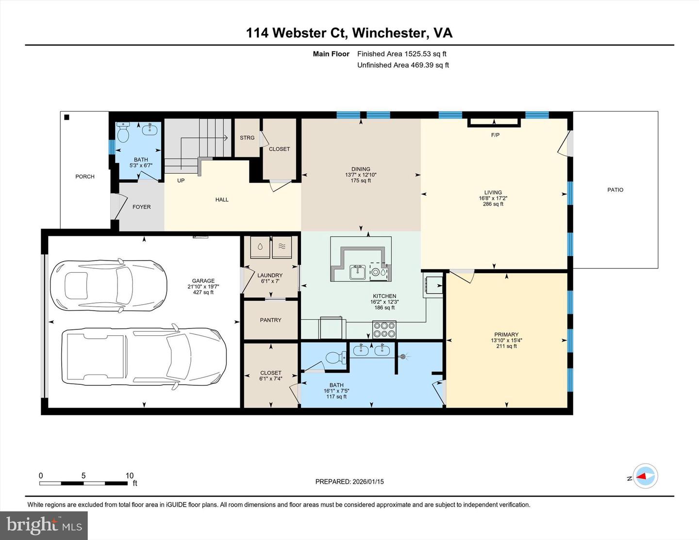 114 WEBSTER CT, WINCHESTER, Virginia 22603, 3 Bedrooms Bedrooms, ,3 BathroomsBathrooms,Residential,For sale,114 WEBSTER CT,VAFV2039122 MLS # VAFV2039122