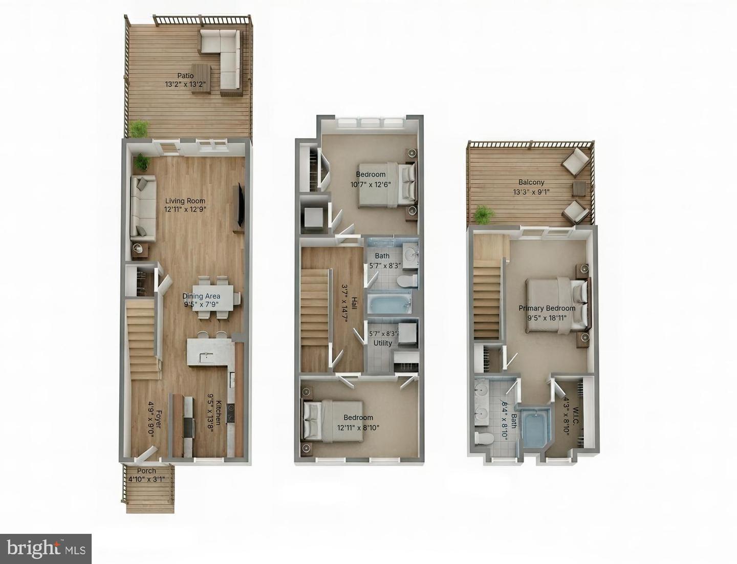 808 MONTGOMERY ST, ALEXANDRIA, Virginia 22314, 3 Bedrooms Bedrooms, ,2 BathroomsBathrooms,Residential,For sale,808 MONTGOMERY ST,VAAX2053374 MLS # VAAX2053374