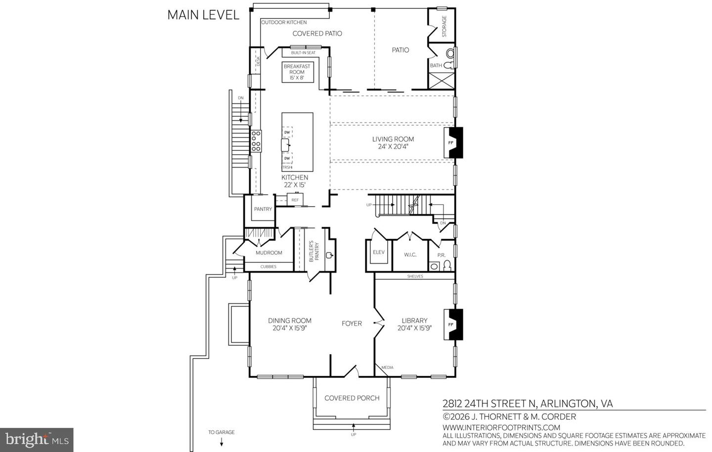 2812 24TH ST N, ARLINGTON, Virginia 22207, 6 Bedrooms Bedrooms, ,6 BathroomsBathrooms,Residential,For sale,2812 24TH ST N,VAAR2065934 MLS # VAAR2065934