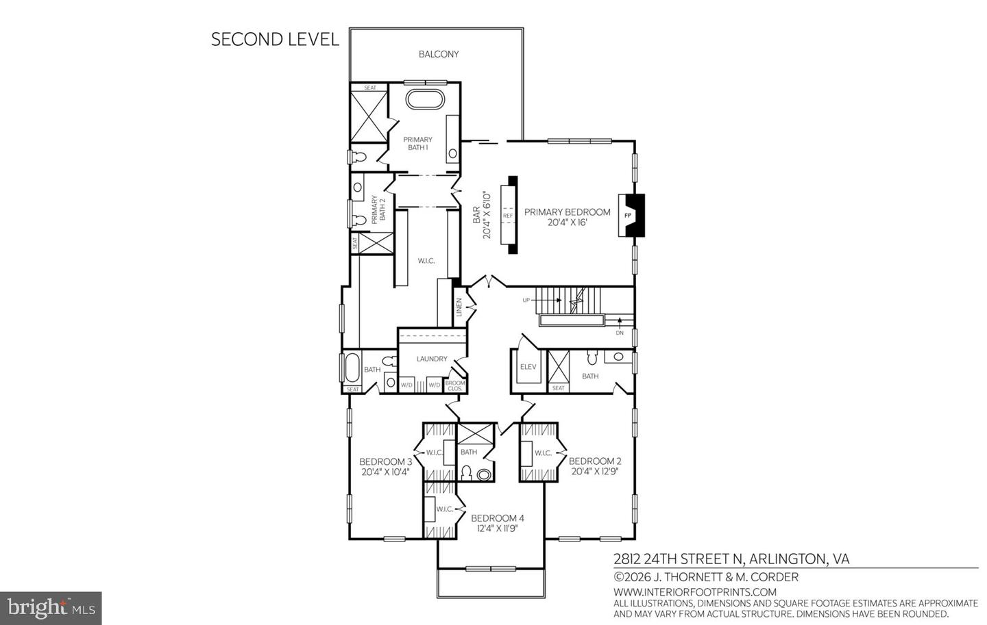 2812 24TH ST N, ARLINGTON, Virginia 22207, 6 Bedrooms Bedrooms, ,6 BathroomsBathrooms,Residential,For sale,2812 24TH ST N,VAAR2065934 MLS # VAAR2065934