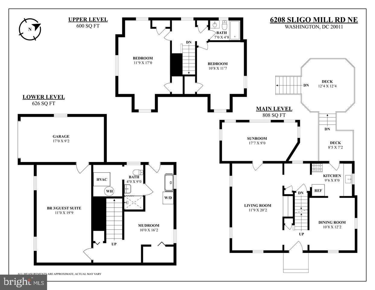6208 SLIGO MILL RD NE, WASHINGTON, District Of Columbia 20011, 3 Bedrooms Bedrooms, 8 Rooms Rooms,2 BathroomsBathrooms,Residential,For sale,6208 SLIGO MILL RD NE,DCDC2233880 MLS # DCDC2233880