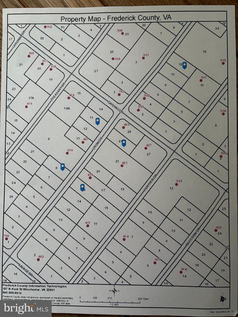 LOT 8 CROW DR, WINCHESTER, Virginia 22602, ,Land,For sale,LOT 8 CROW DR,VAFV2038344 MLS # VAFV2038344