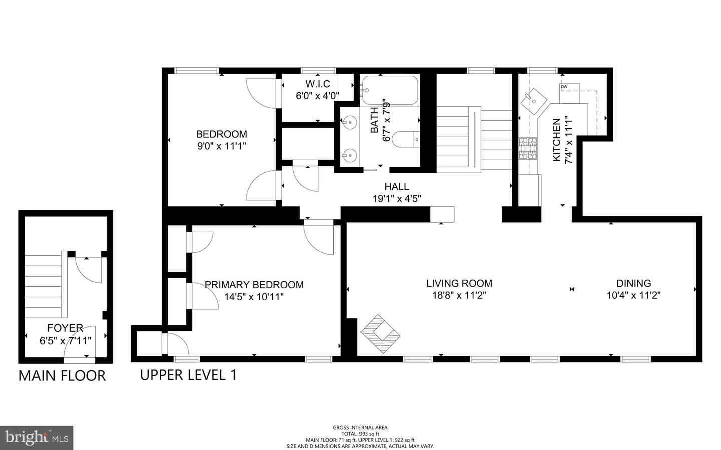 410 11TH ST NE #6, WASHINGTON, District Of Columbia 20002, 2 Bedrooms Bedrooms, ,1 BathroomBathrooms,Residential,For sale,410 11TH ST NE #6,DCDC2241736 MLS # DCDC2241736