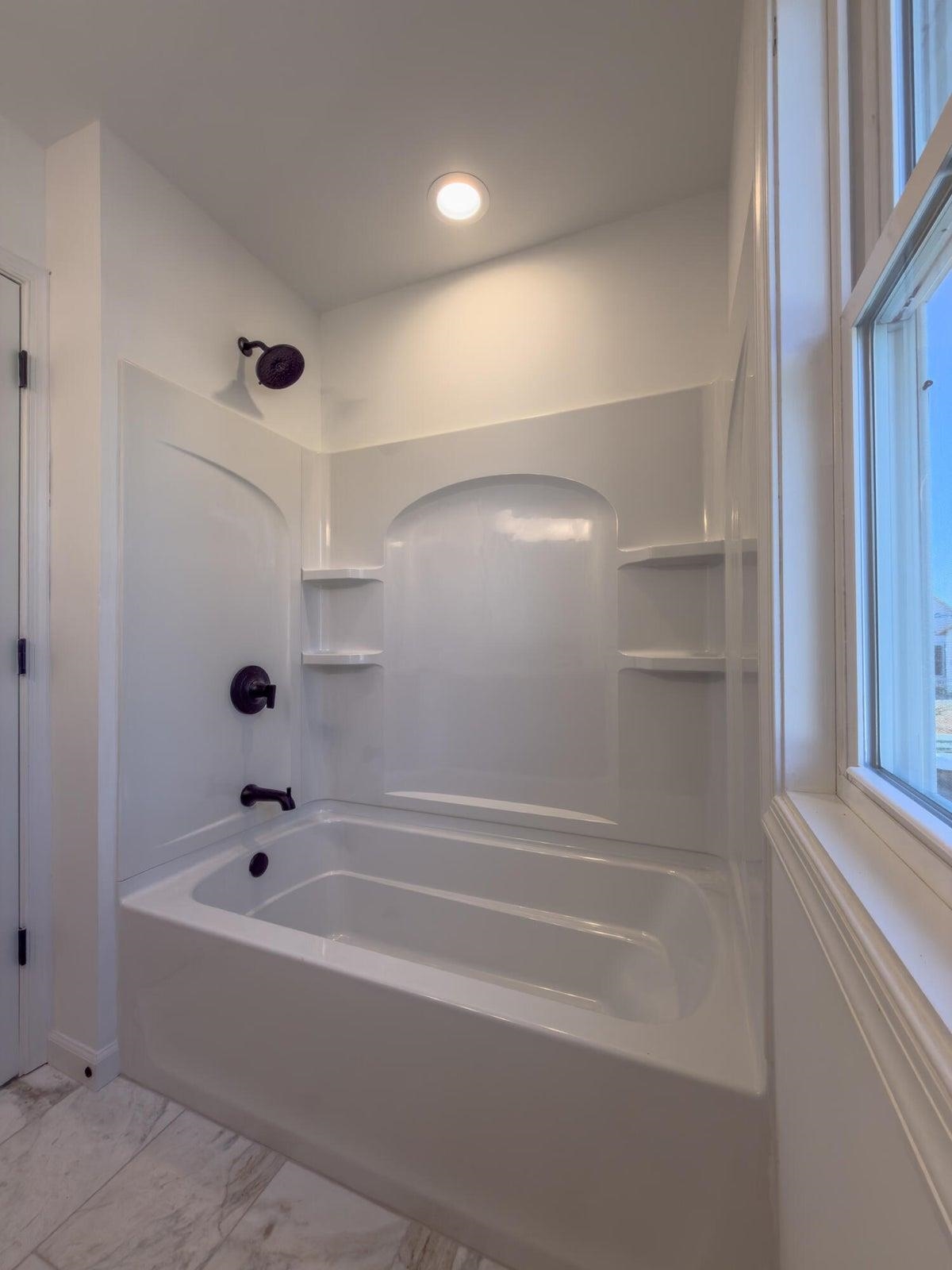 The 2nd floor bath includes a soaking tub. The 2nd floor bath includes a soaking tub.