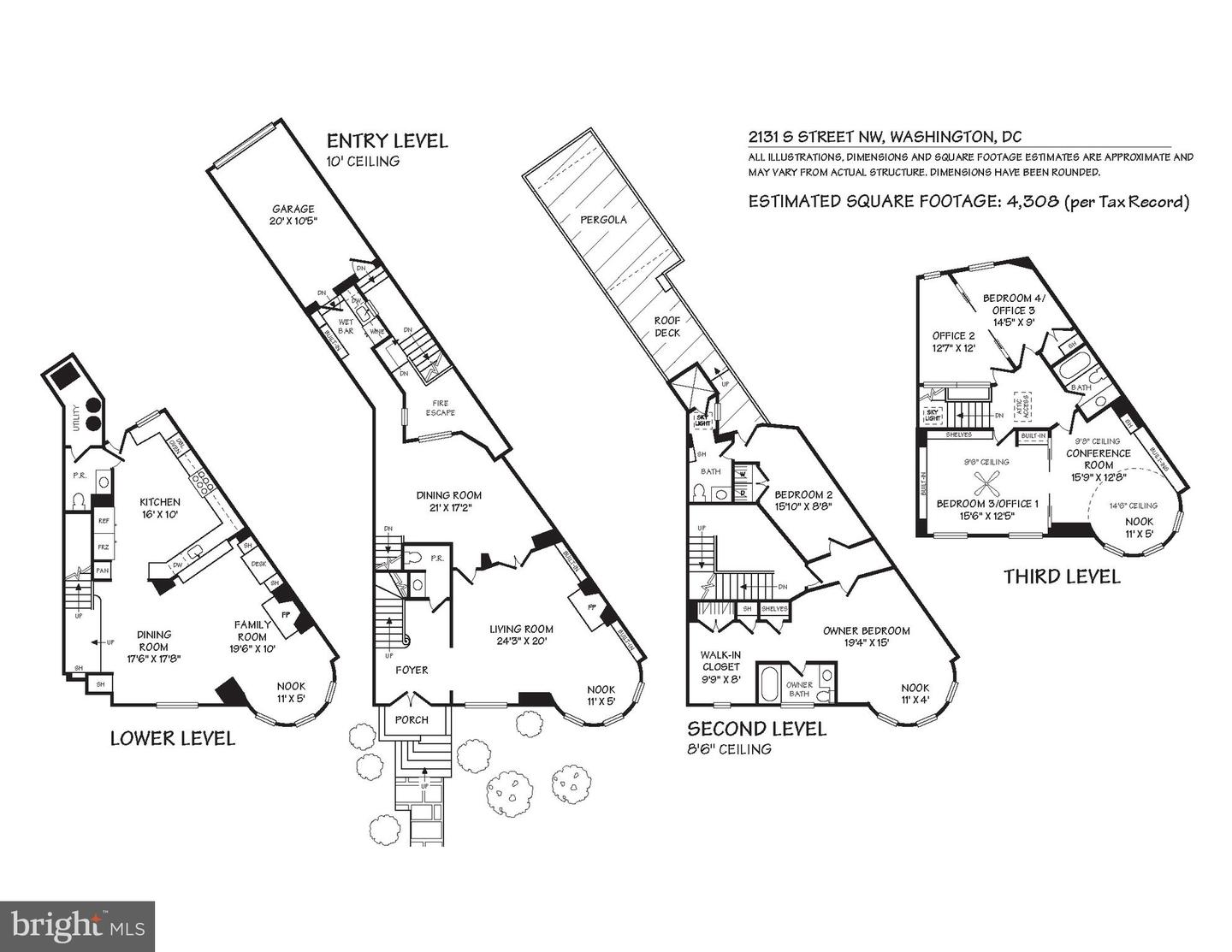 2131 S ST NW, WASHINGTON, District Of Columbia 20008, 4 Bedrooms Bedrooms, ,3 BathroomsBathrooms,Residential,For sale,2131 S ST NW,DCDC2223972 MLS # DCDC2223972