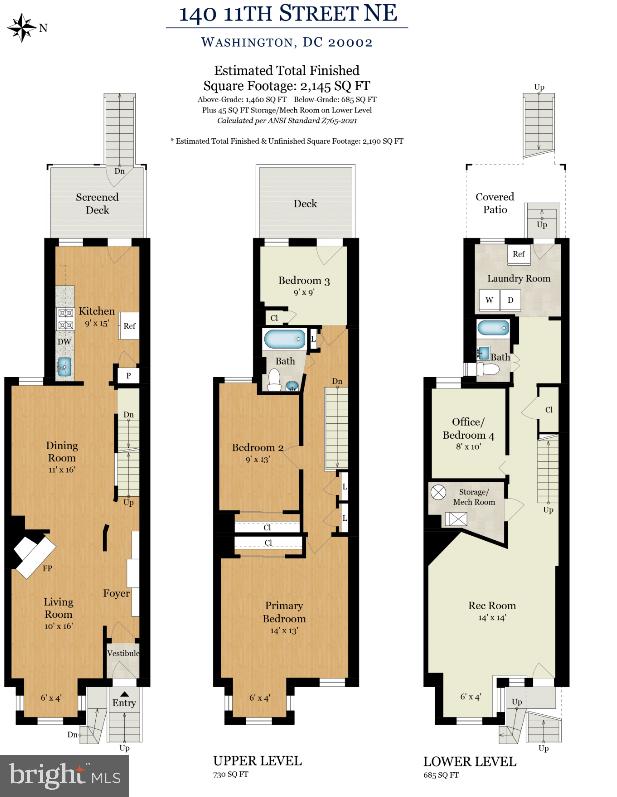 140 11TH ST NE, WASHINGTON, District Of Columbia 20002, 4 Bedrooms Bedrooms, ,2 BathroomsBathrooms,Residential,For sale,140 11TH ST NE,DCDC2223928 MLS # DCDC2223928