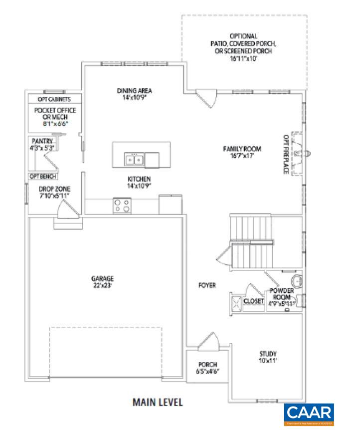 2A SABLEWOOD DR, CHARLOTTESVILLE, Virginia 22911, 5 Bedrooms Bedrooms, ,3 BathroomsBathrooms,Residential,The Aspen elevation C on finished basement foundat,2A SABLEWOOD DR,672979 MLS # 672979