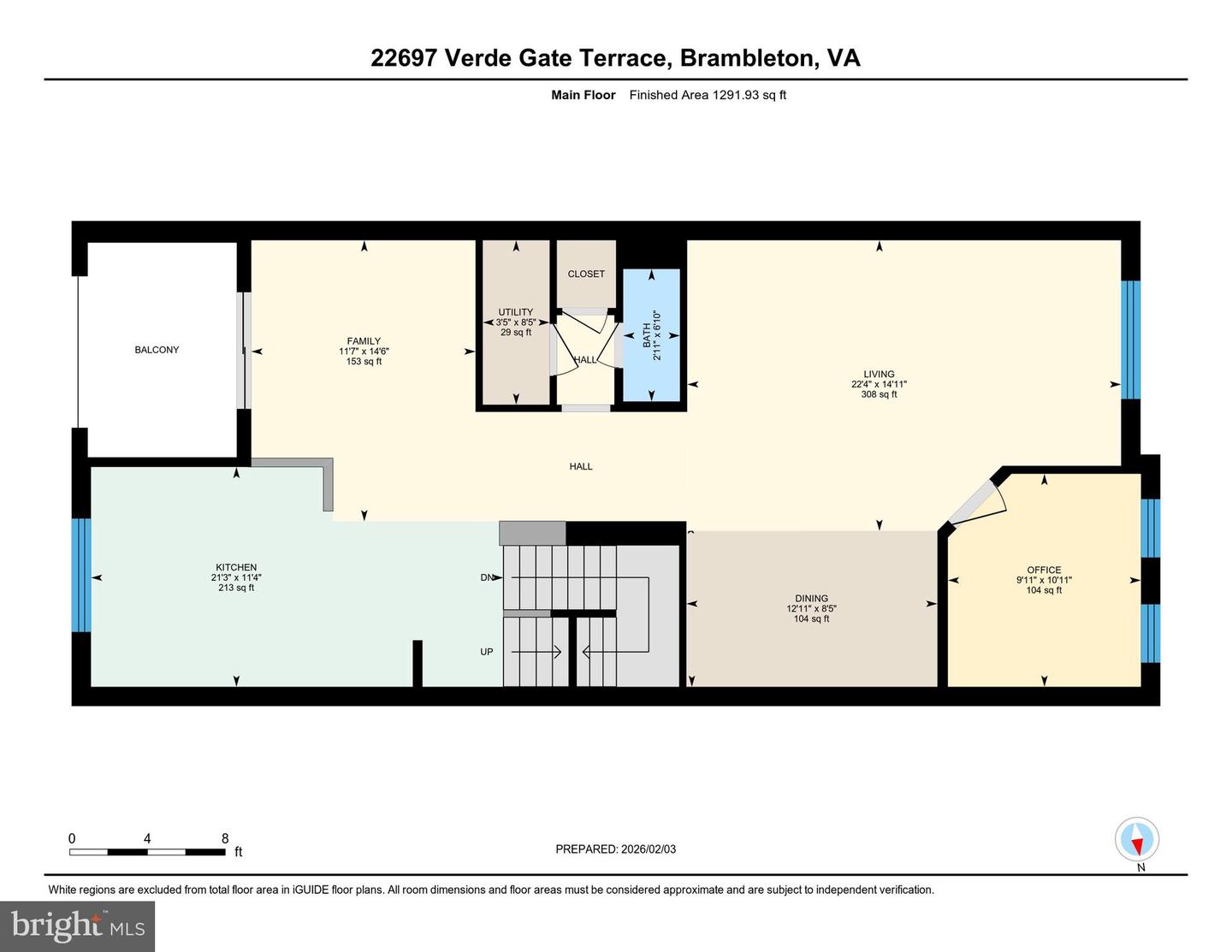 22697 VERDE GATE, BRAMBLETON, Virginia 20148, 3 Bedrooms Bedrooms, ,2 BathroomsBathrooms,Residential,For sale,22697 VERDE GATE,VALO2113368 MLS # VALO2113368