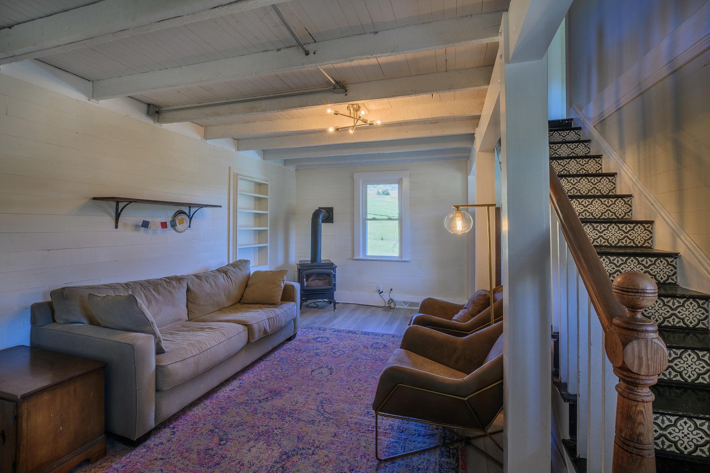 Fresh coat of paint throughout the house.