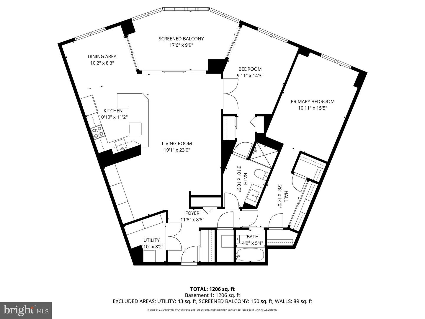 1600 N OAK ST #622, ARLINGTON, Virginia 22209, 2 Bedrooms Bedrooms, ,2 BathroomsBathrooms,Residential,For sale,1600 N OAK ST #622,VAAR2068094 MLS # VAAR2068094