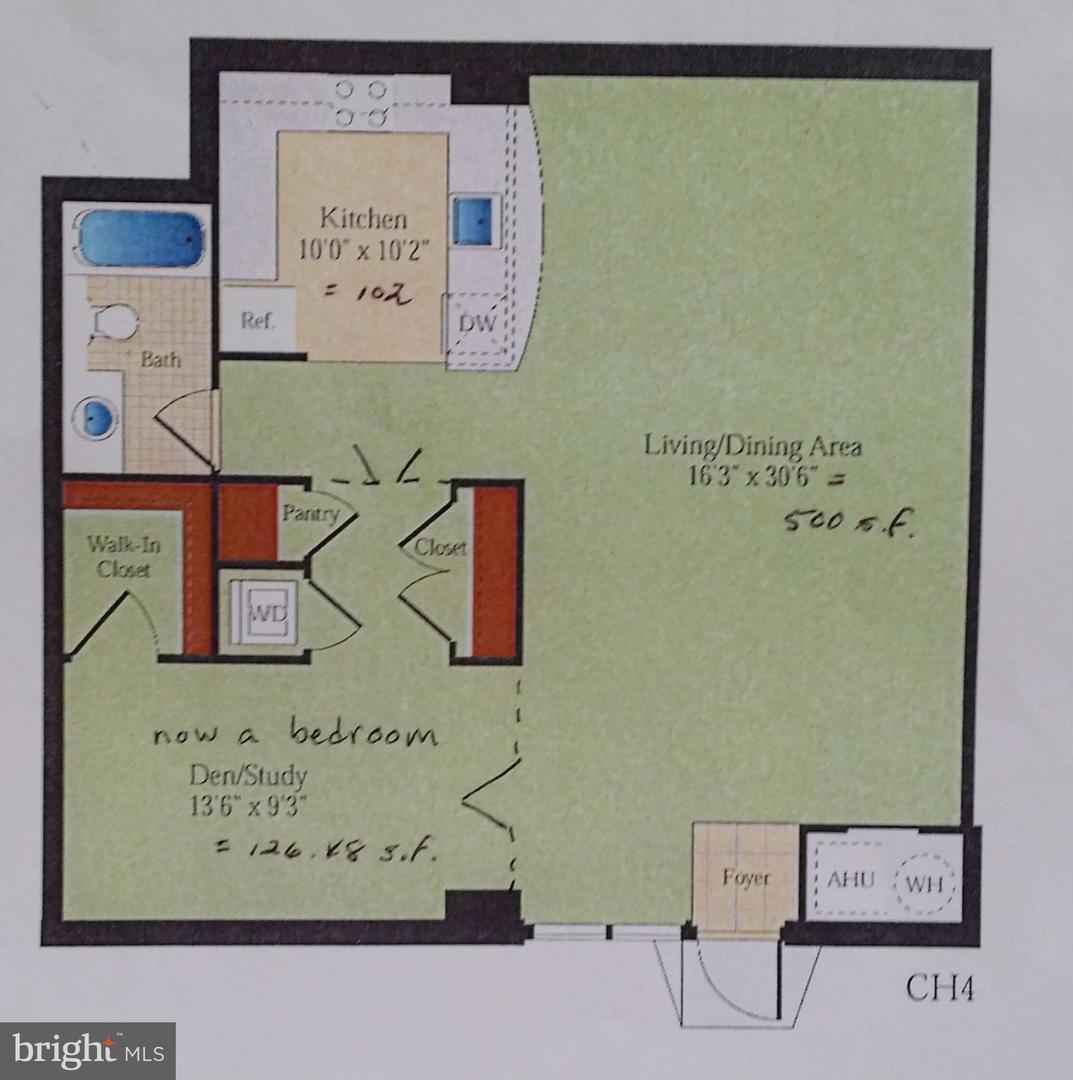 1300 N STREET NW NW #21, WASHINGTON, District Of Columbia 20005, 1 Bedroom Bedrooms, ,1 BathroomBathrooms,Residential,For sale,1300 N STREET NW NW #21,DCDC2225472 MLS # DCDC2225472