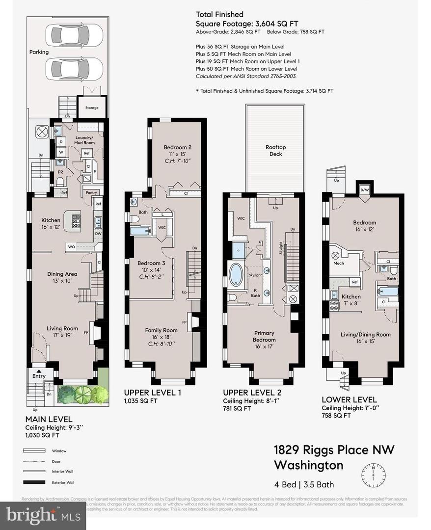 1829 RIGGS PL NW, WASHINGTON, District Of Columbia 20009, 4 Bedrooms Bedrooms, ,3 BathroomsBathrooms,Residential,For sale,1829 RIGGS PL NW,DCDC2234850 MLS # DCDC2234850