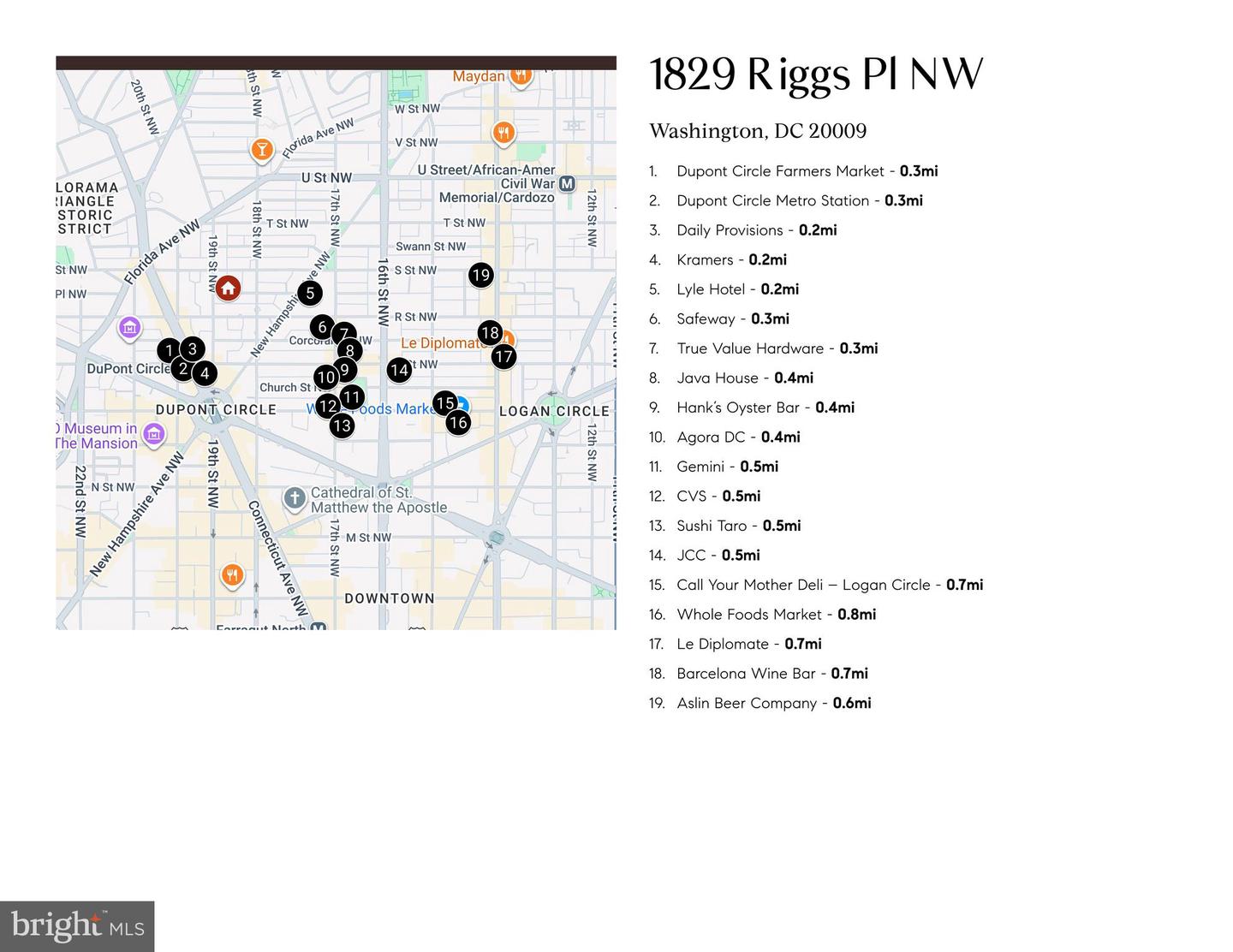 1829 RIGGS PL NW, WASHINGTON, District Of Columbia 20009, 4 Bedrooms Bedrooms, ,3 BathroomsBathrooms,Residential,For sale,1829 RIGGS PL NW,DCDC2234850 MLS # DCDC2234850