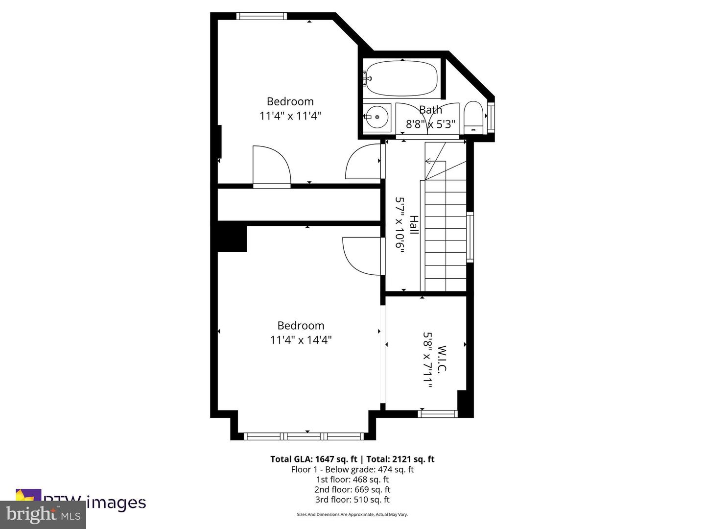 524 T ST NW, WASHINGTON, District Of Columbia 20001, 4 Bedrooms Bedrooms, ,3 BathroomsBathrooms,Residential,For sale,524 T ST NW,DCDC2241330 MLS # DCDC2241330