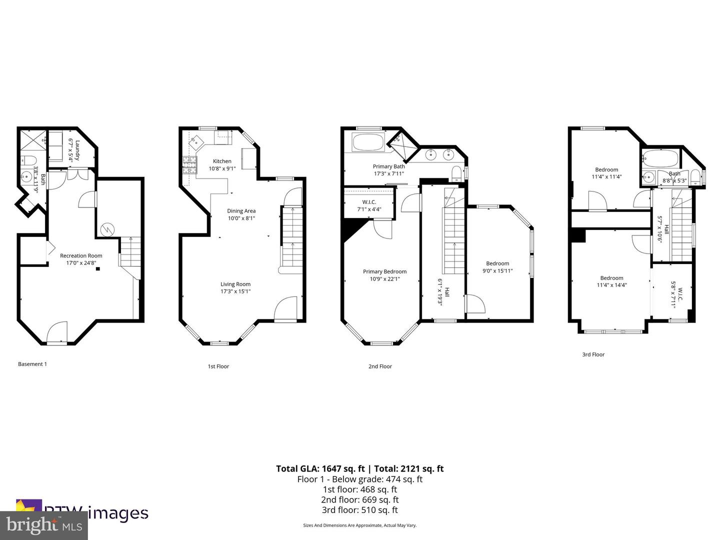 524 T ST NW, WASHINGTON, District Of Columbia 20001, 4 Bedrooms Bedrooms, ,3 BathroomsBathrooms,Residential,For sale,524 T ST NW,DCDC2241330 MLS # DCDC2241330