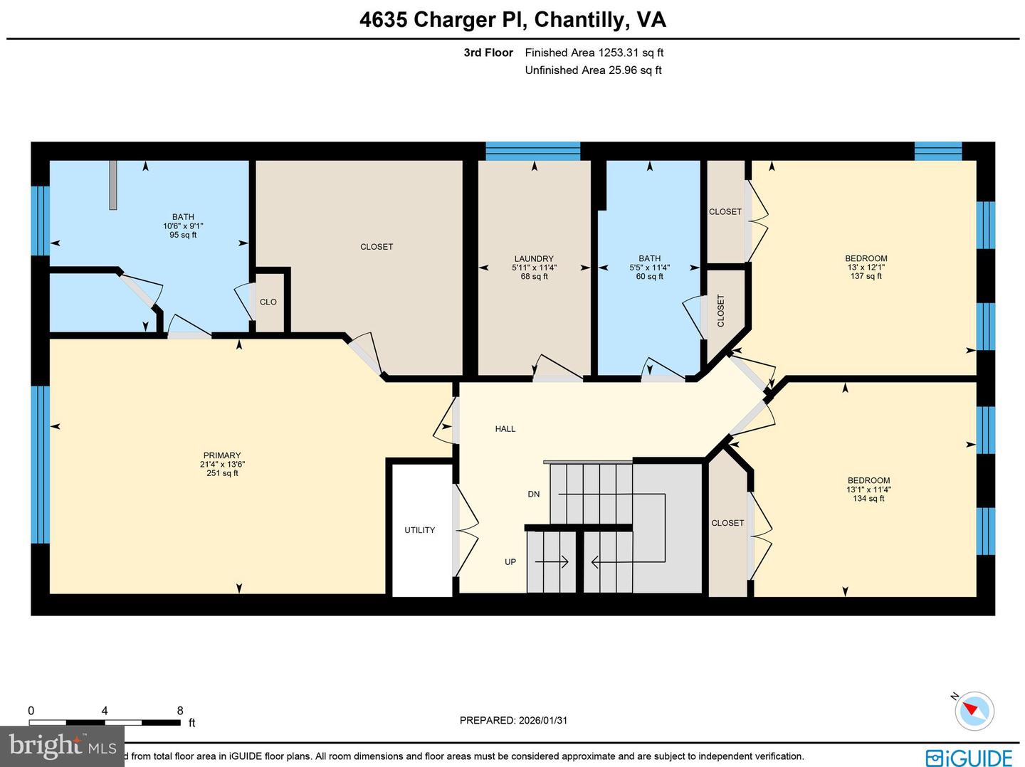 4635 CHARGER PL #805, CHANTILLY, Virginia 20151, 3 Bedrooms Bedrooms, ,2 BathroomsBathrooms,Residential,For sale,4635 CHARGER PL #805,VAFX2287800 MLS # VAFX2287800