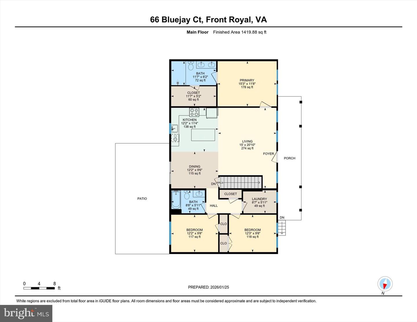 66 BLUEJAY CT, FRONT ROYAL, Virginia 22630, 3 Bedrooms Bedrooms, ,2 BathroomsBathrooms,Residential,For sale,66 BLUEJAY CT,VAWR2013282 MLS # VAWR2013282