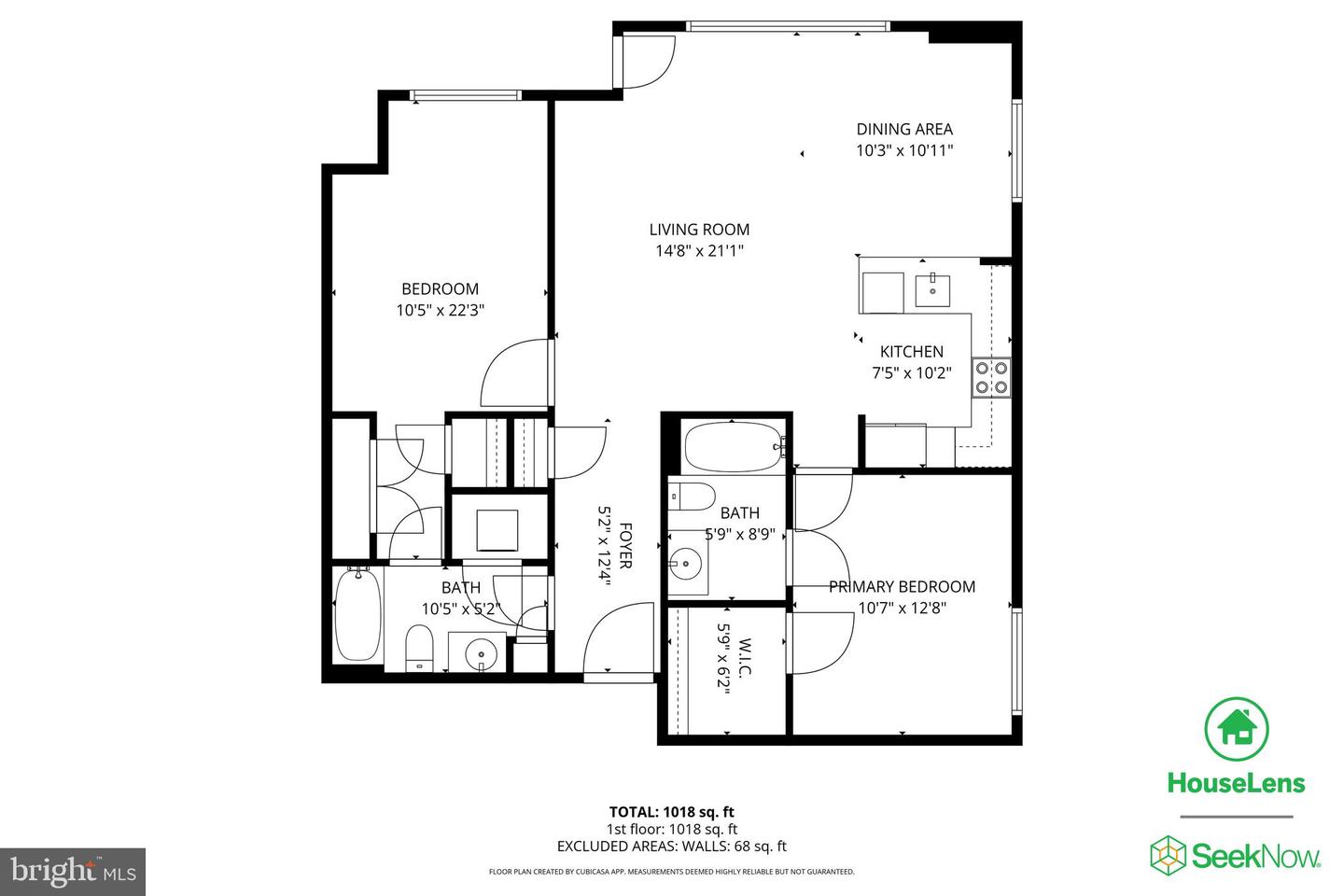 355 I ST SW #501, WASHINGTON, District Of Columbia 20024, 2 Bedrooms Bedrooms, ,2 BathroomsBathrooms,Residential,For sale,355 I ST SW #501,DCDC2243010 MLS # DCDC2243010
