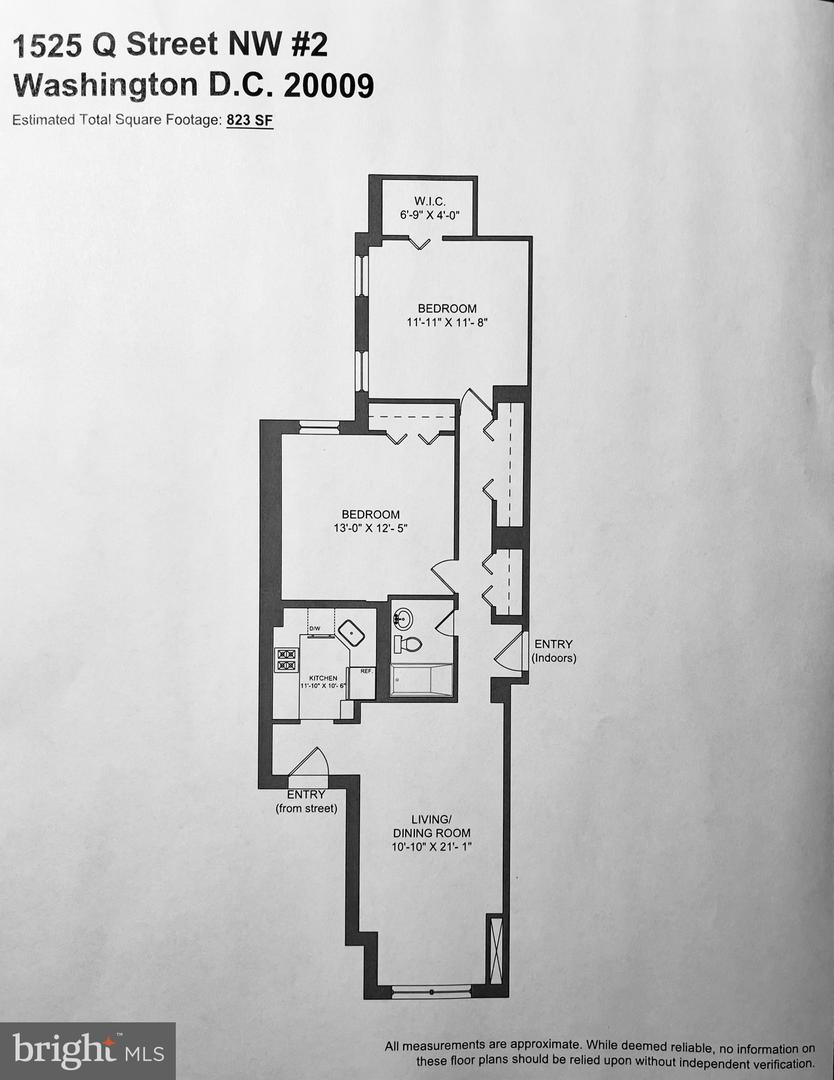 1525 Q ST NW #2, WASHINGTON, District Of Columbia 20009, 2 Bedrooms Bedrooms, ,1 BathroomBathrooms,Residential,For sale,1525 Q ST NW #2,DCDC2244920 MLS # DCDC2244920