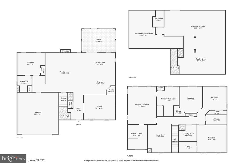 8612 SYLVANNAH DR, SPOTSYLVANIA, Virginia 22551, 5 Bedrooms Bedrooms, ,4 BathroomsBathrooms,Residential,8612 SYLVANNAH DR,VASP2038144 MLS # VASP2038144