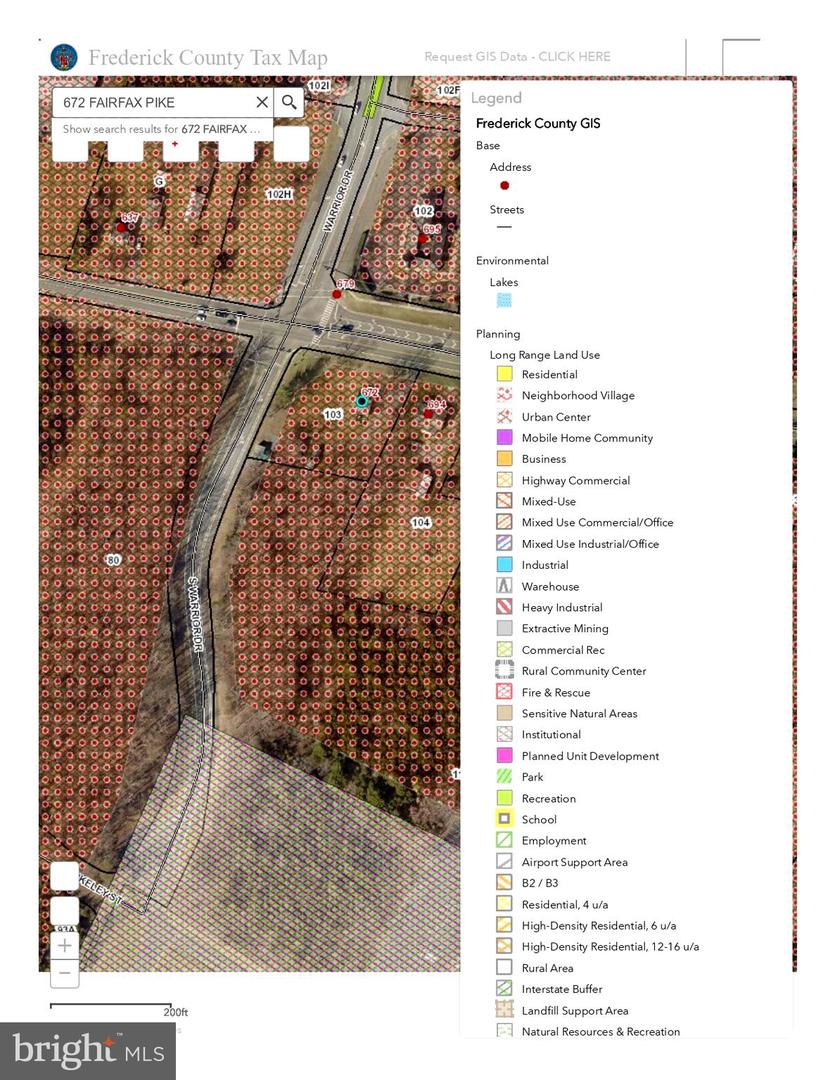 672 FAIRFAX PIKE, STEPHENS CITY, Virginia 22655, ,Land,For sale,672 FAIRFAX PIKE,VAFV2039444 MLS # VAFV2039444