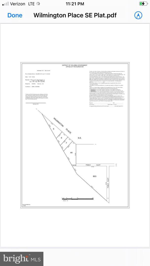 VACANT LOTS 0803, 0044, 0005-0007 WILMINGTON PL SE, WASHINGTON, District Of Columbia 20032, ,Land,For sale,VACANT LOTS 0803, 0044, 0005-0007 WILMINGTON PL SE,DCDC2243546 MLS # DCDC2243546