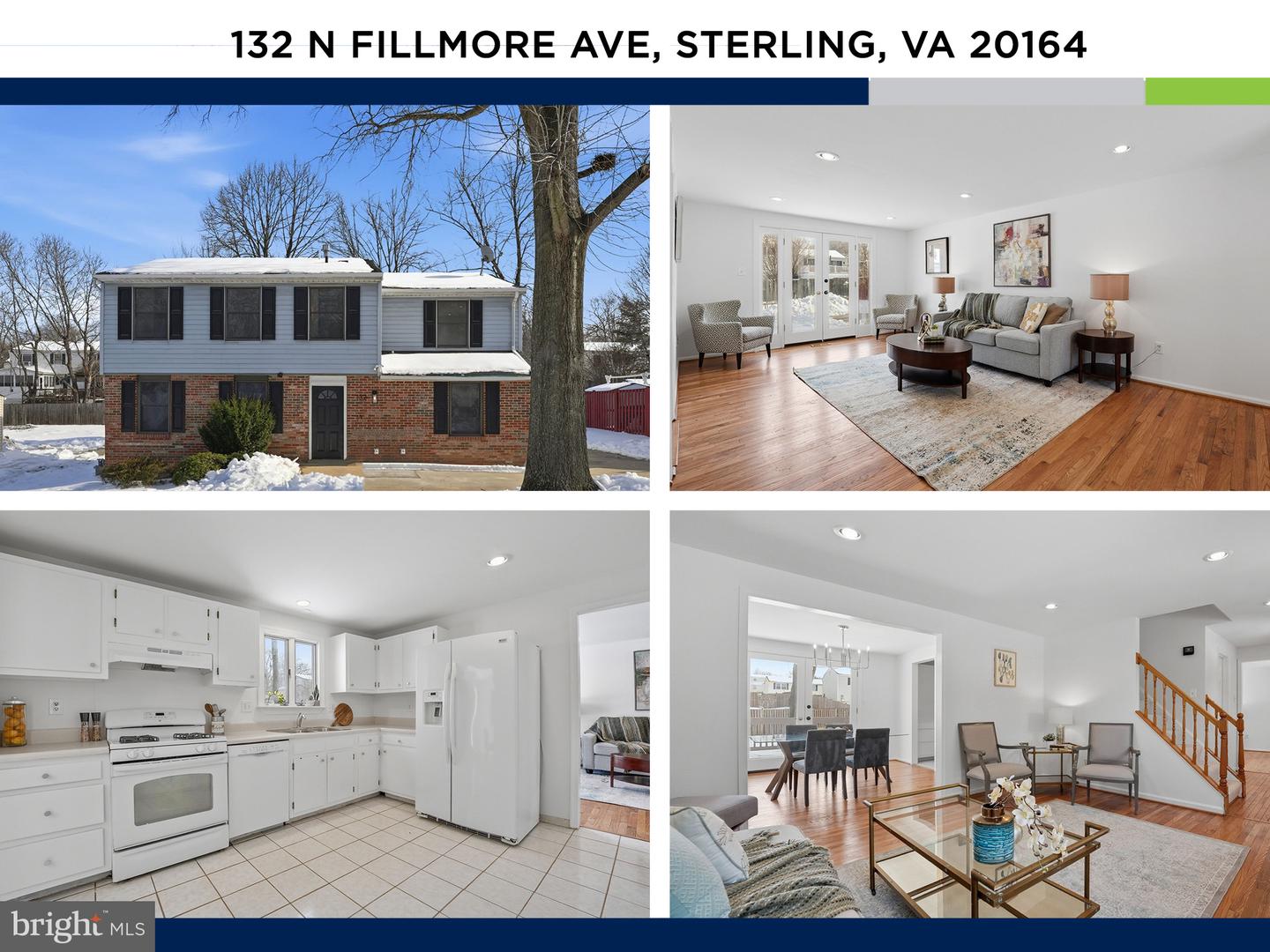 132 N FILLMORE AVE, STERLING, Virginia 20164, 4 Bedrooms Bedrooms, ,2 BathroomsBathrooms,Residential,For sale,132 N FILLMORE AVE,VALO2113250 MLS # VALO2113250